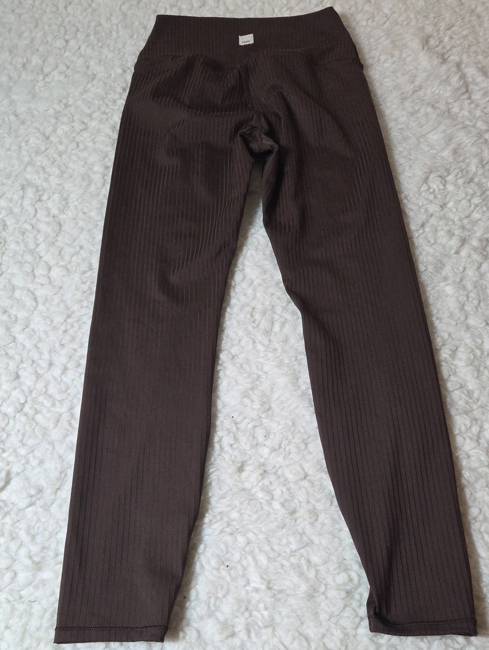 Vuori Inversion Rib Legging Sz XS Java - Picture 8 of 11